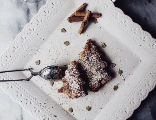 french toast con pandoro