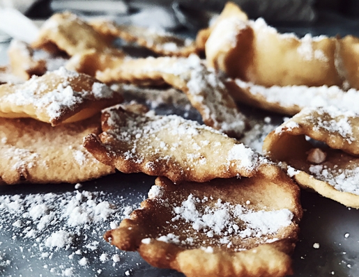 la ricetta delle frappe di carnevale