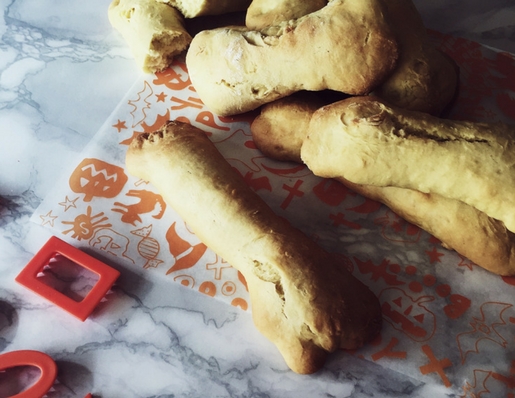 biscotti di Halloween: ossa di morto siciliani